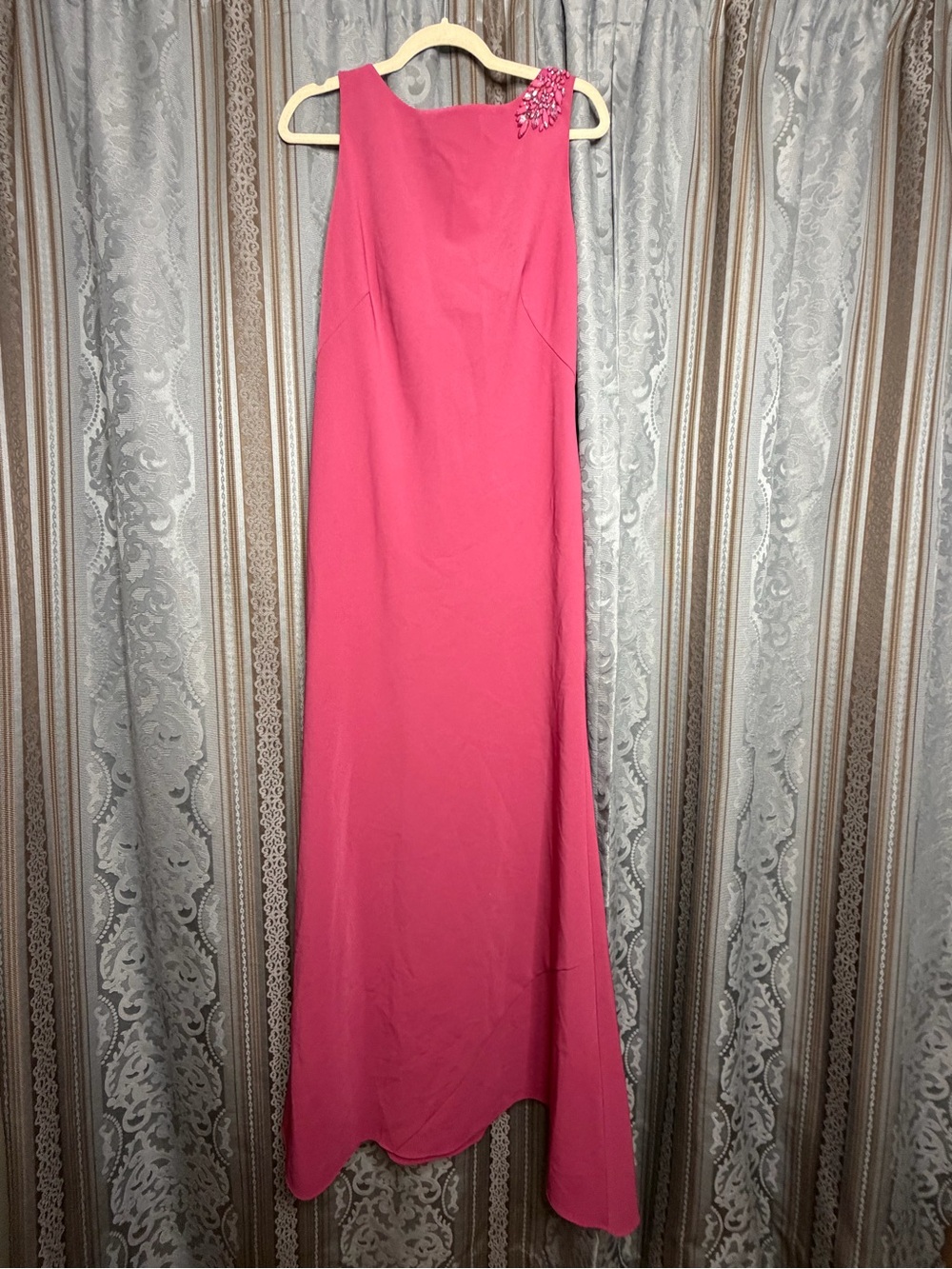 Kay Unger Pippa Gown Berry Sorbet - Picture 5 of 9